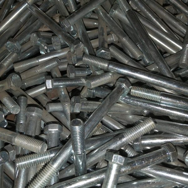 Tornillo Hexagonal G5 1/2 X 6 Galvanizado rosca std.